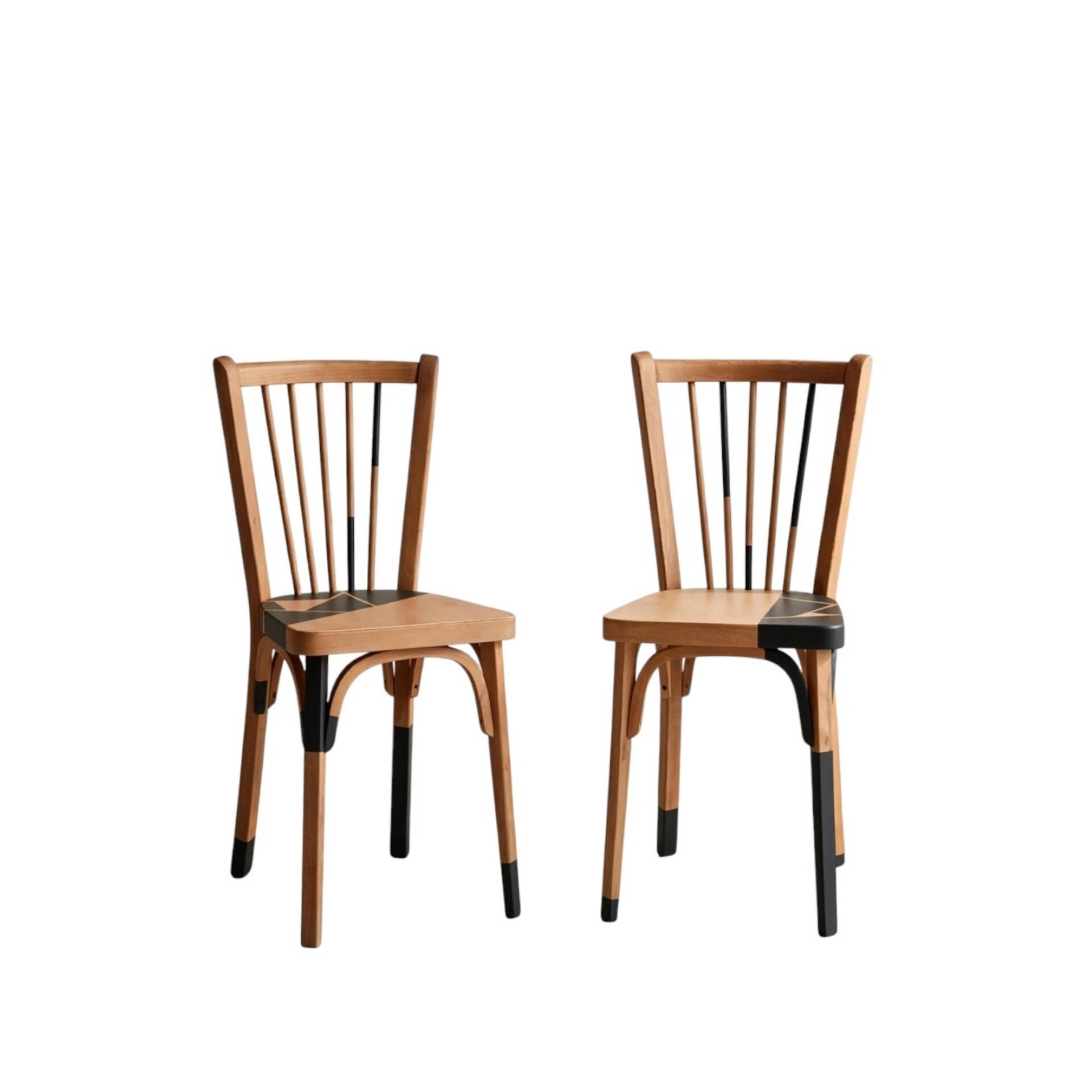 Pair of bistro chairs