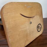 Vintage wood and metal lamp 47cm