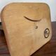 Vintage wood and metal lamp 47cm