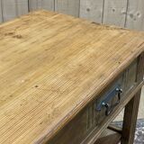 French fir console from the 1930s