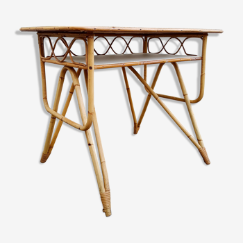 Desk of child rattan