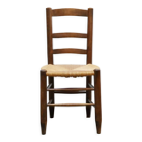Antique mulched wooden country chair