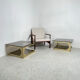 Paire de tables Pierre Vandel 1970