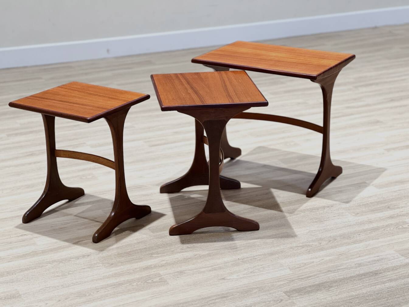 Gplan Teakwood Nesting Tables 1960s