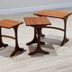 Gplan Teakwood Nesting Tables 1960s
