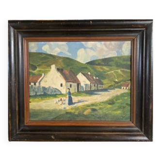 Small animated Breton landscape