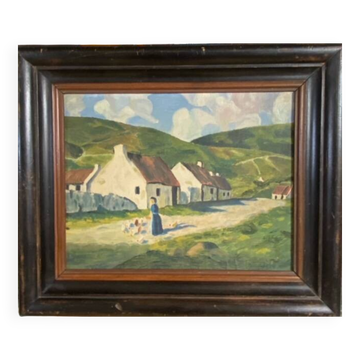 Small animated Breton landscape