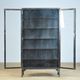 Vintage Steel And Glass Medical Cabinet, 1940s