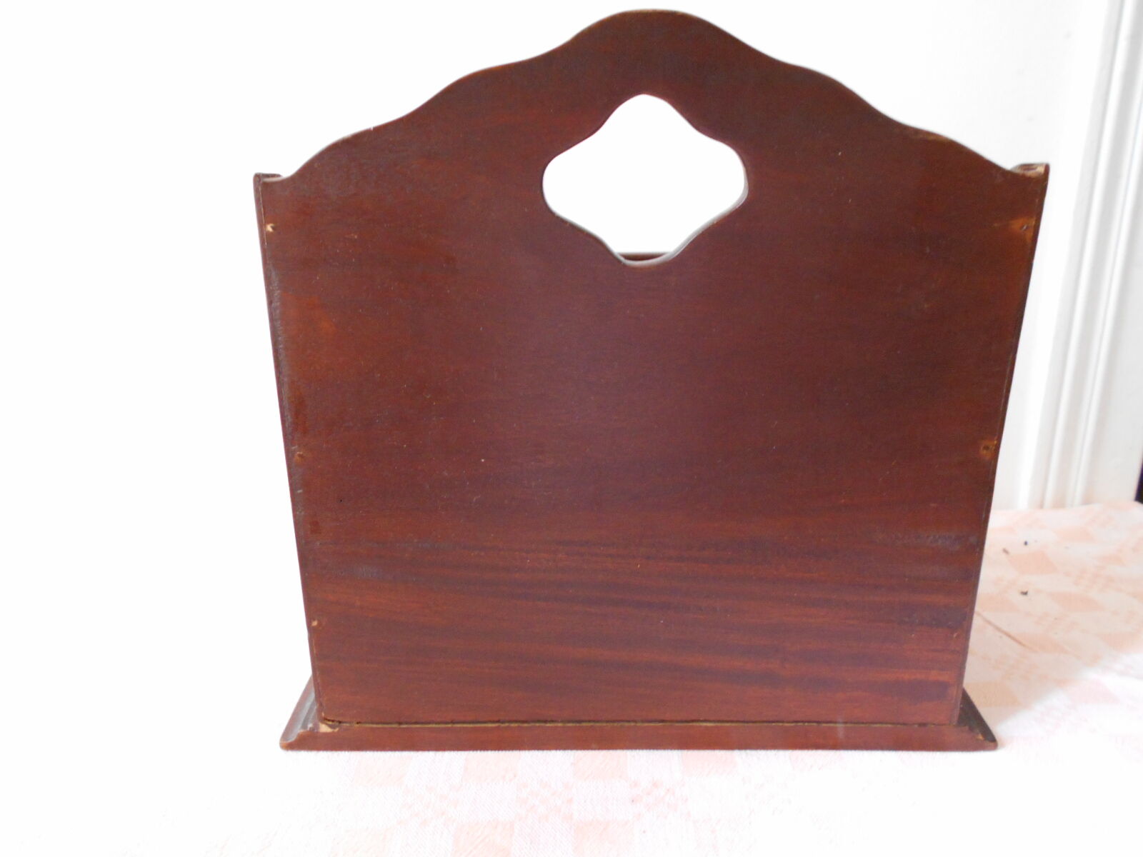 Wearing sorter vintage wooden letters