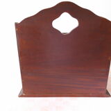 Wearing sorter vintage wooden letters