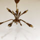 Mid-century copper chandelier, 1950s