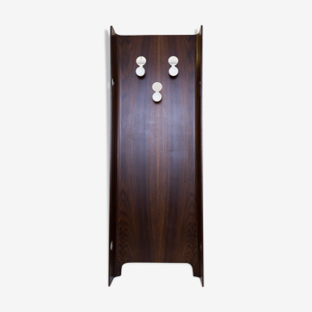 Coat rack by Fiarm Italian rosewood