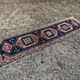 Vintage Anatolian runner rug in wool from the 1950s.