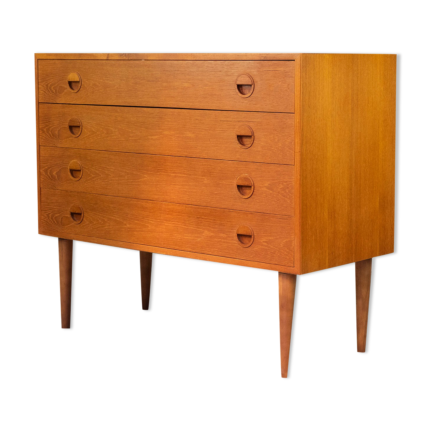 Vintage Teak Chest of drawers by Hansen & Guldborg, 1960s