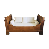 Solid cherry boat bed