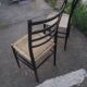 Pair of Italian design chairs 60