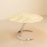 Vform design table produced by Euro International Steel Furniture