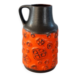 Large Fat Lava Floor Vase 45 cm by Carstens Tönnieshof – Mid Century