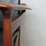 Finn Juhl model 192 in Teak, leather for France & Daverkosen