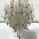 paire de lustres en verre de Murano par Toni Zuccheri pour Venini