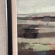 Original Swedish Oil on Panel – “Field Patches” by Evert Färhm (1901–1971) – Signed – 1968 – Vintage & Framed – 61 × 53 cm (24" × 20.9")