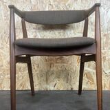 Teak armchair desk chair Th. Harlev for Farstrup 60/70