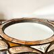 Large round Moroccan handcrafted mirror, 50cm
