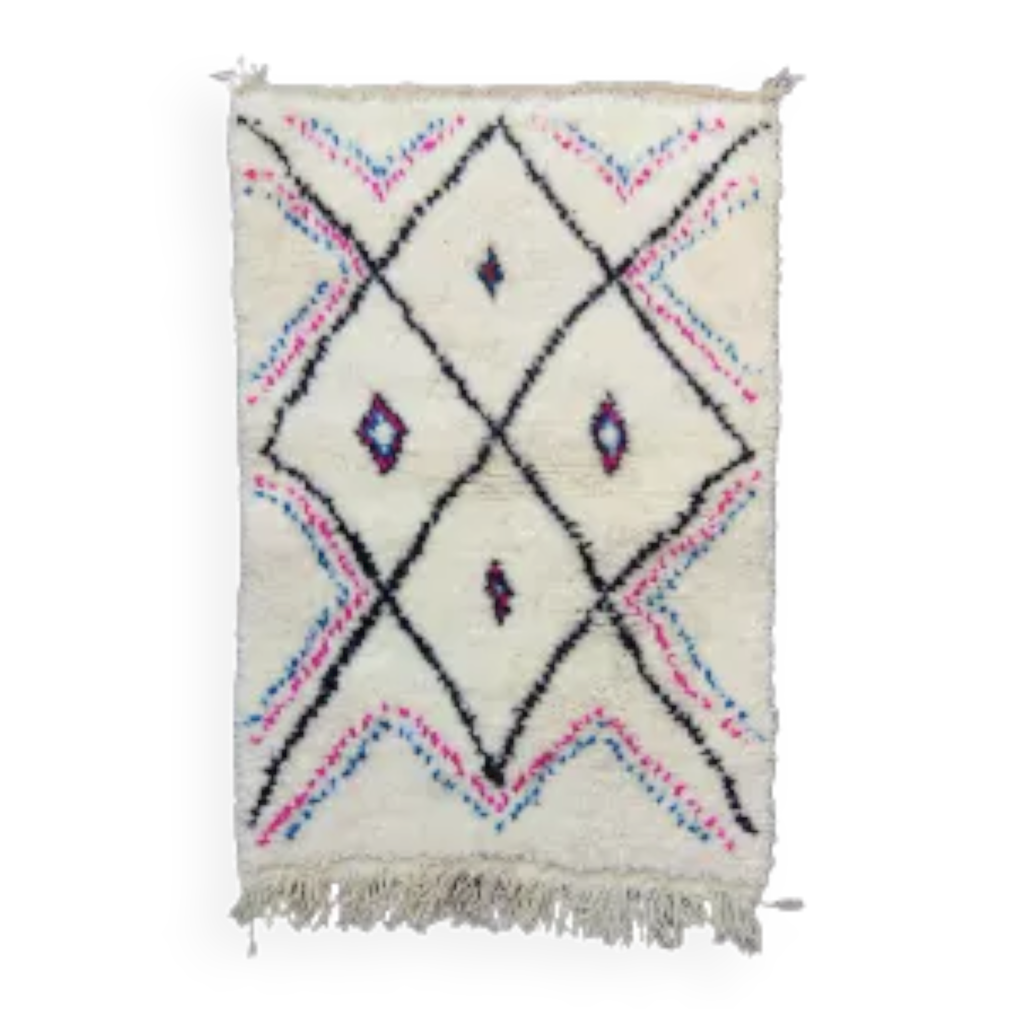 Colorful berber carpet 70x105 cm