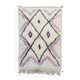 Colorful berber carpet 70x105 cm
