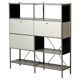 Wim Rietveld Model 663-2 Modular Metal Storage Cabinet for Gispen, 1954