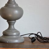 Wooden lamp foot