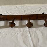 Old wall coat rack