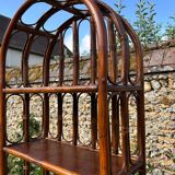 Vintage rattan shelf 1970