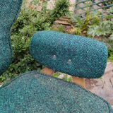 Set of 4 Roger Landault armchairs