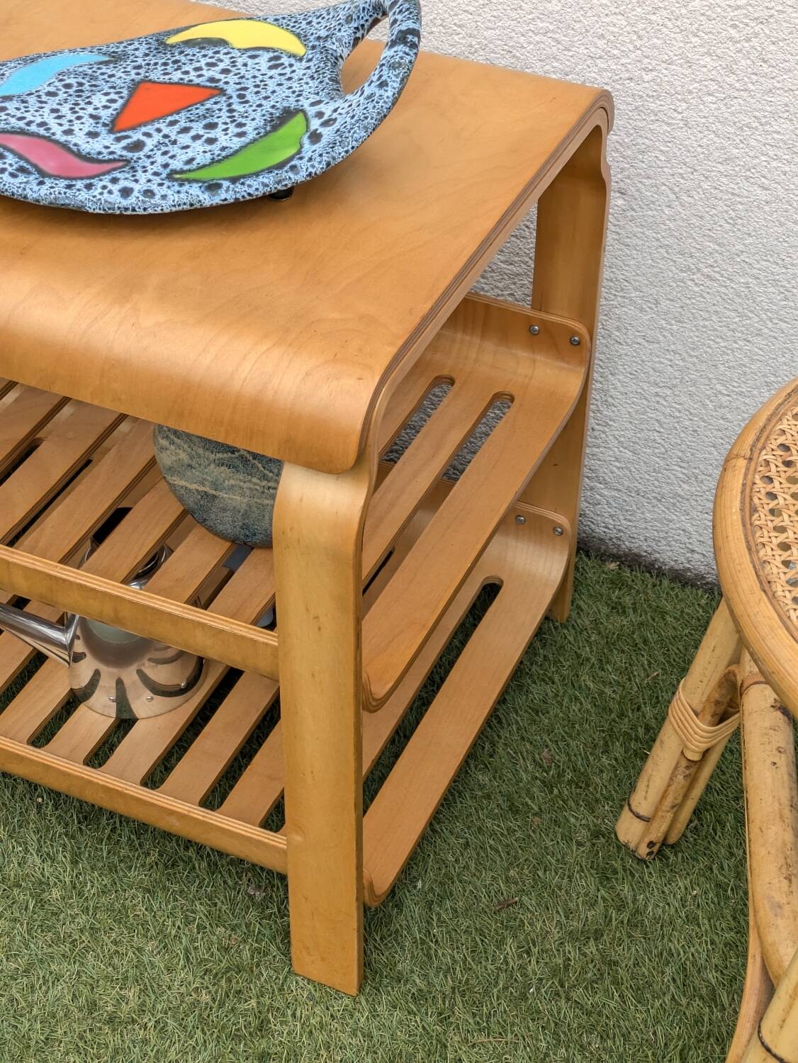 Table Kantra IKEA vintage 1999 – Richard Clark – contreplaqué cintré