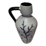 Ceramic vase signed elchinger alsace