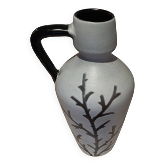 Ceramic vase signed elchinger alsace