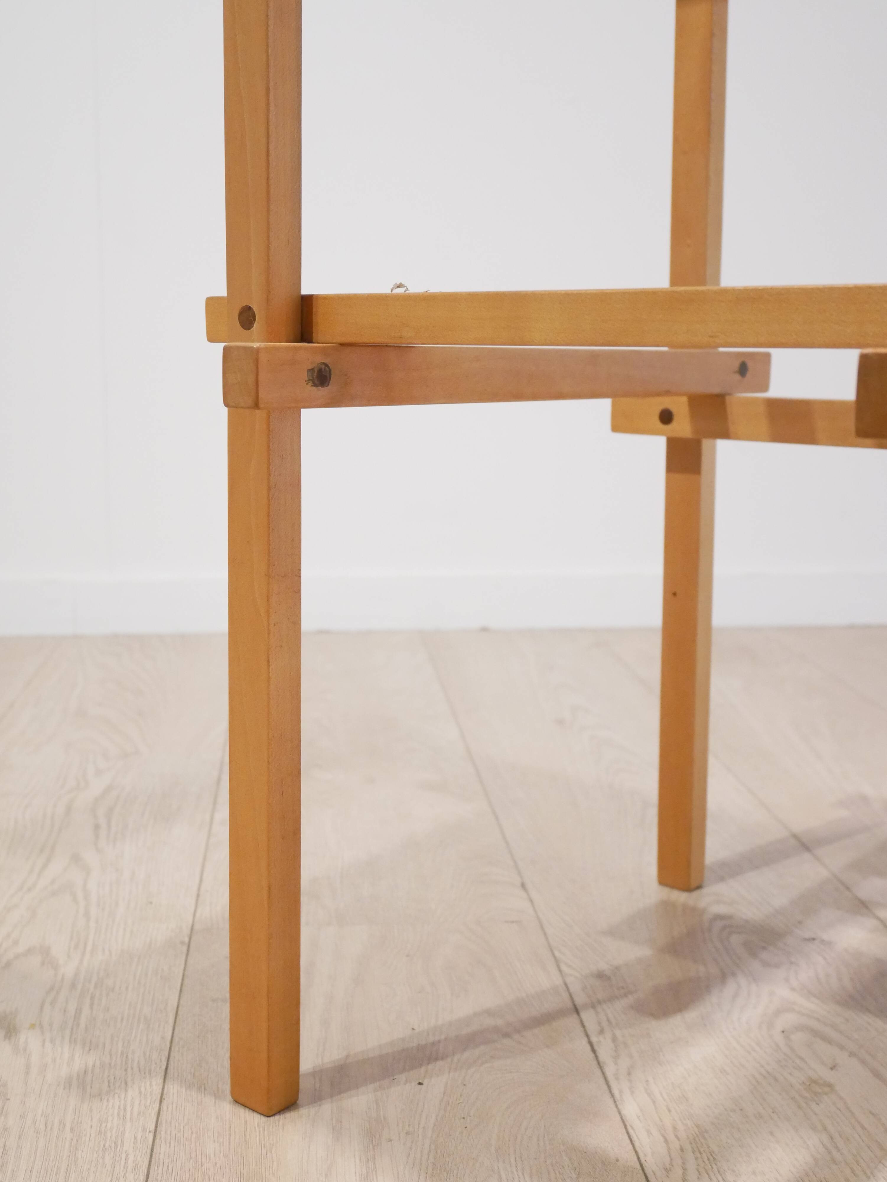 Rietveld wooden high chair 1960s