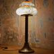 Art Nouveau design lamp from the 60s in Murano glass