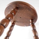 Wood tripod stool