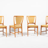 Set of 4 David Rosen chairs for Nordiska Kompaniet 1960