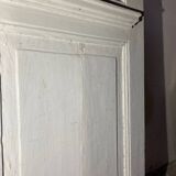 Old glass door style canopy white workshop