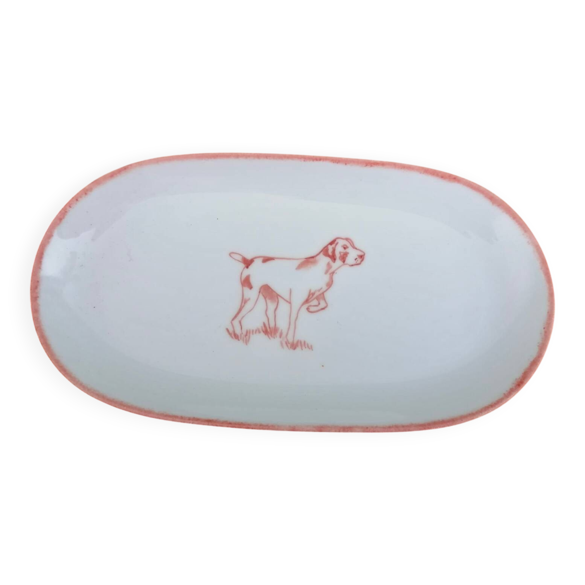 Small hunting dog dish