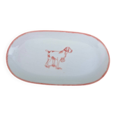 Small hunting dog dish
