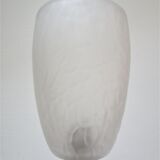 Lamp art deco bronze patina gray silver