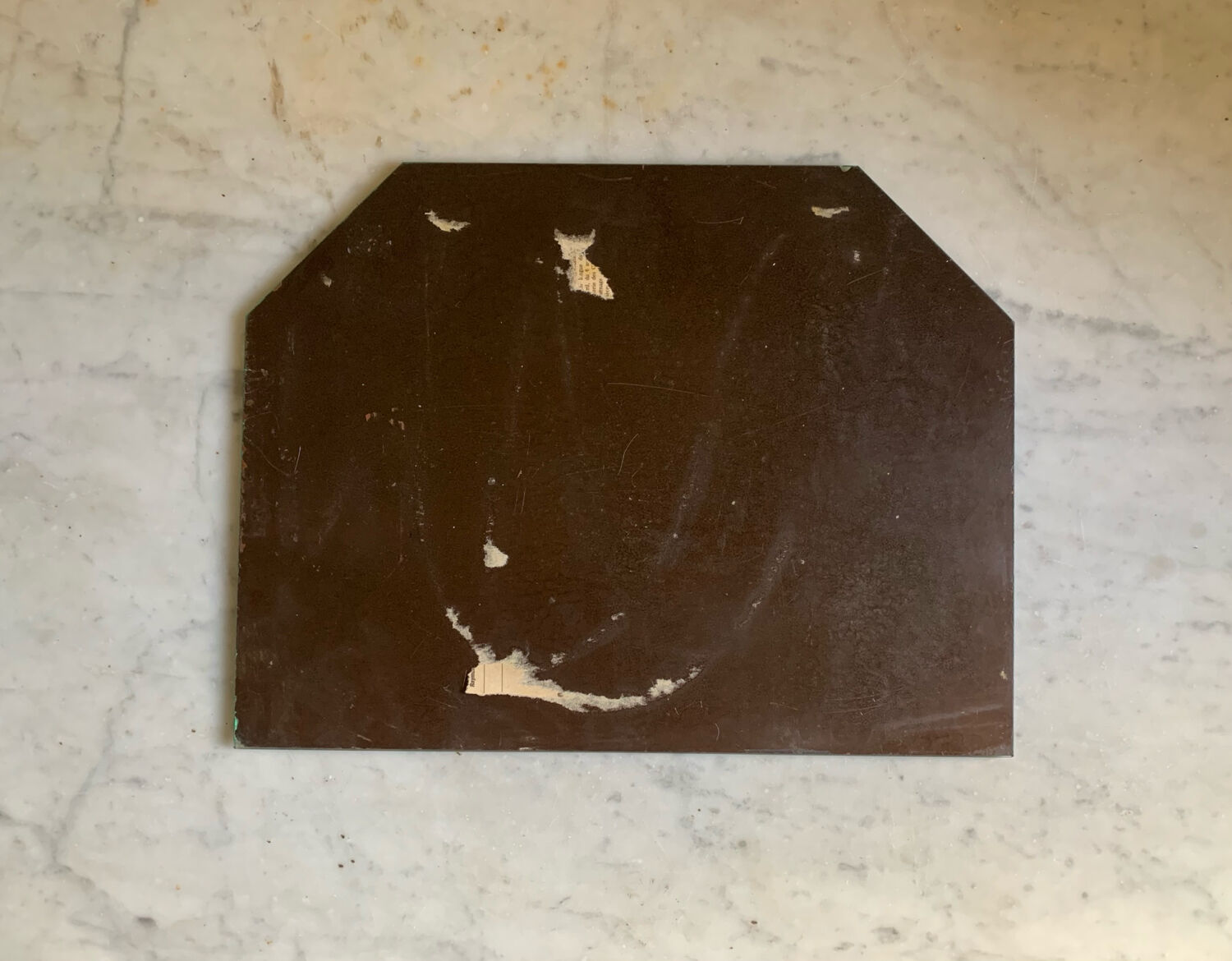 Mirror with cut sides, 40x24 cm