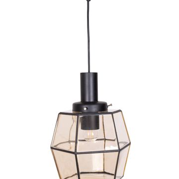 Glashütte Limburg pendant lamp Germany 1960s