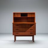 Danish mid-century secretaire by Gunnar Nielsen Tibergaard