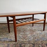Scandinavian coffee table 60's model "GJ106" by Grete Jalk for Poul Jeppesen