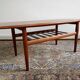 Table basse scandinave 60's modèle "GJ106" par Grete Jalk pour Poul Jeppesen